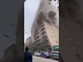 Shocking Moment High-Rise Building Implodes in Cloud of Dust #shorts