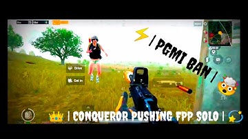 | CONQUEROR PUSHING FPP SOLO |PUBG MONTAGE -SAMSUNG A3,A5,A6,A7,J2,J5,J7,S5,S6,S7,59,A10,A20,A30,A50