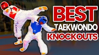 ALL ACTION TAEKWONDO KICKS And KO's (TKD Action 1)