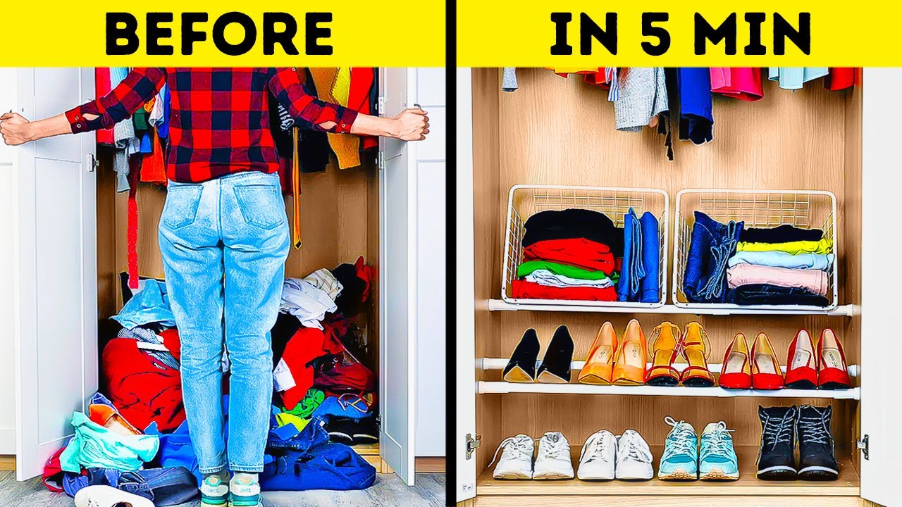 Clever Storage Hacks || Cool Organizing And Decorating Ideas