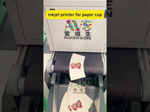 Paper cup printing