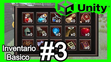 Como hacer un INVENTARIO en UNITY parte 3