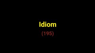 Idiom - 195    Cutting edge