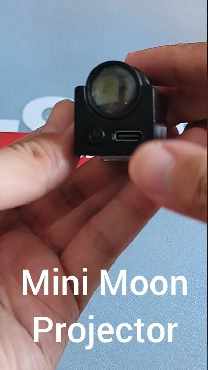 Magical Mini Moon Projector Lamp Unboxing and Review #shorts