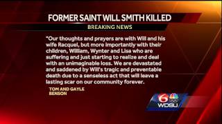 Bensons release statement on death of former Saints player Will Smith