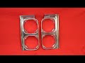 1970 Skylark Headlight Bezels