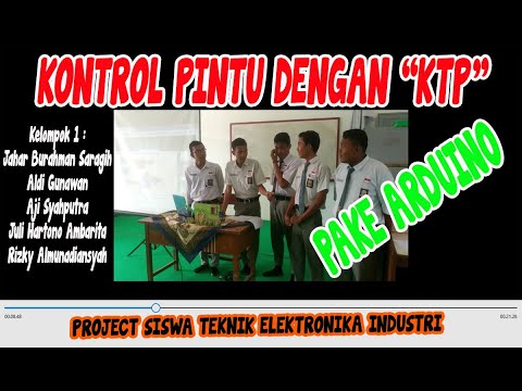  ARDUINO  Membuat  Kontrol Pintu  dengan  KTP YouTube