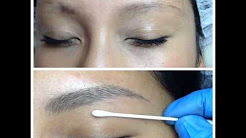 3D semi permanent eyebrow makeup Los Angeles, ca