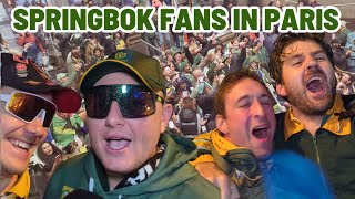 SPRINGBOK FANS IN PARIS