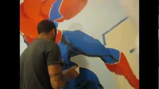 Spiderman Mural - Part 1.mp4