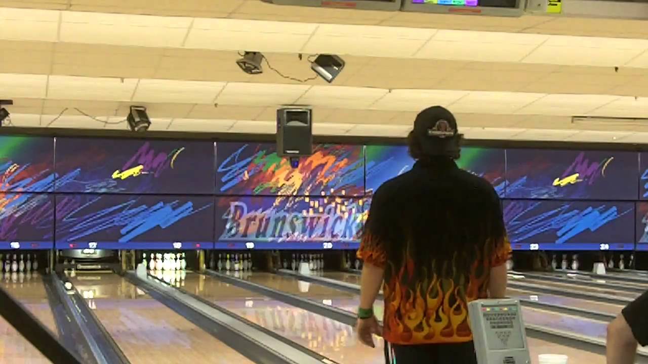 Me vs. Bowler4ever vs. Jason at Brunswick Zone in Lowell (From 10/20/10) Part 5