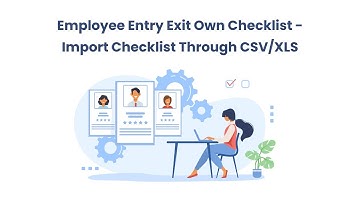 Employee Entry Exit Own Checklist - Import Checklist Through CSV/XLS Odoo
