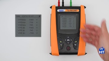 HT PV-ISOTEST Tutorials - DMM function (ENG)