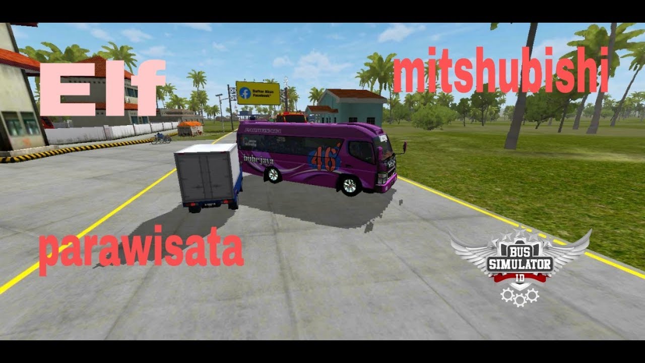 Elf pariwisata center mitshubishi fuso mod bus simulator  