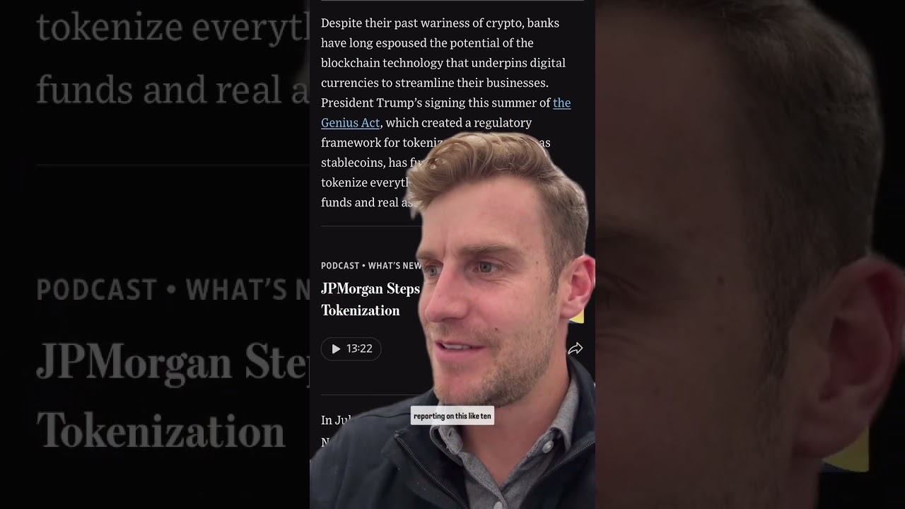 JP Morgan launches first ever Private Equity tokenized fund… - YouTube