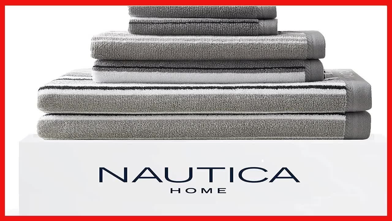 Great product - Nautica - 6 Piece Bath Towels Set, Soft Absorbent ...