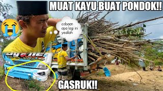 AKIB4T BERANI MUAT KAYU DARI POLOSOK DESA||G4SRUK🥺