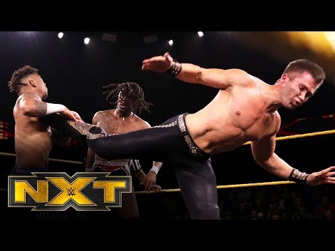 Lio Rush vs. Tyler Breeze vs. Isaiah “Swerve” Scott: WWE NXT, Jan. 15, 2020