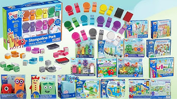 20 Minutes Compilation Unboxing Mathlink Cubes Numberblocks 1–30 Activity Set! Satisfying ASMR Video
