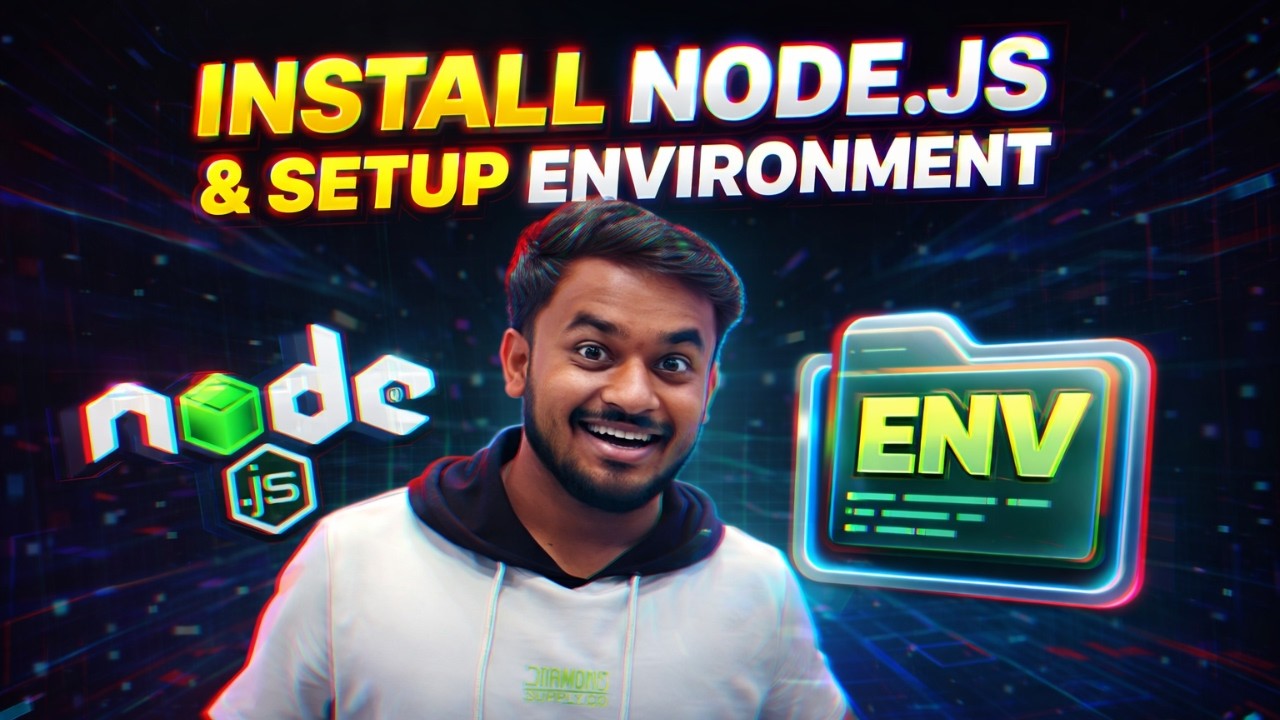 Node.js Installation & Environment Setup for Beginners (Windows) - YouTube