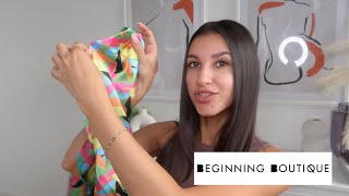 BEGINNING BOUTIQUE Try On Review