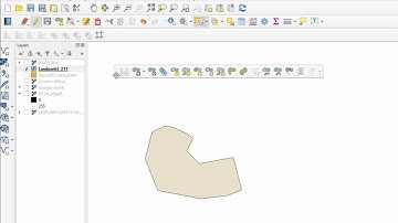 การลากขอบเขตด้วย QGIS (intro digitizing)