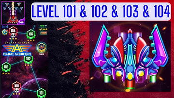 Alien Shooter Level 101 102 103 104 | Galaxy Attack Premium Boss 26 Celarosh By Zambario Gamers