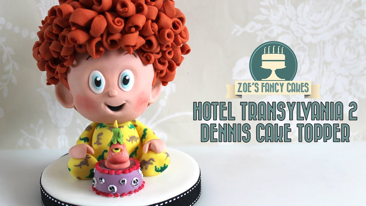Hotel Transylvania 2 Dennis cake topper Collaboration video