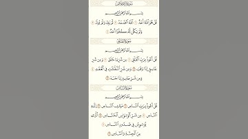 سورة الناس وفلق وإخلاص تلاوة عجيبة بصوت علا عقيل #علاء_عقل #قران_كريم❤️ #راحة_نفسية #viralvideo