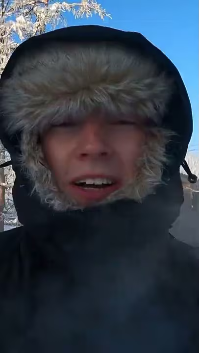 Peeing in -72°
