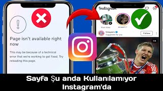Sayfa Şu Anda Kullanılamıyor Instagram Sayfa Şu Anda Kullanılamıyor Instagram Sorunu 2024