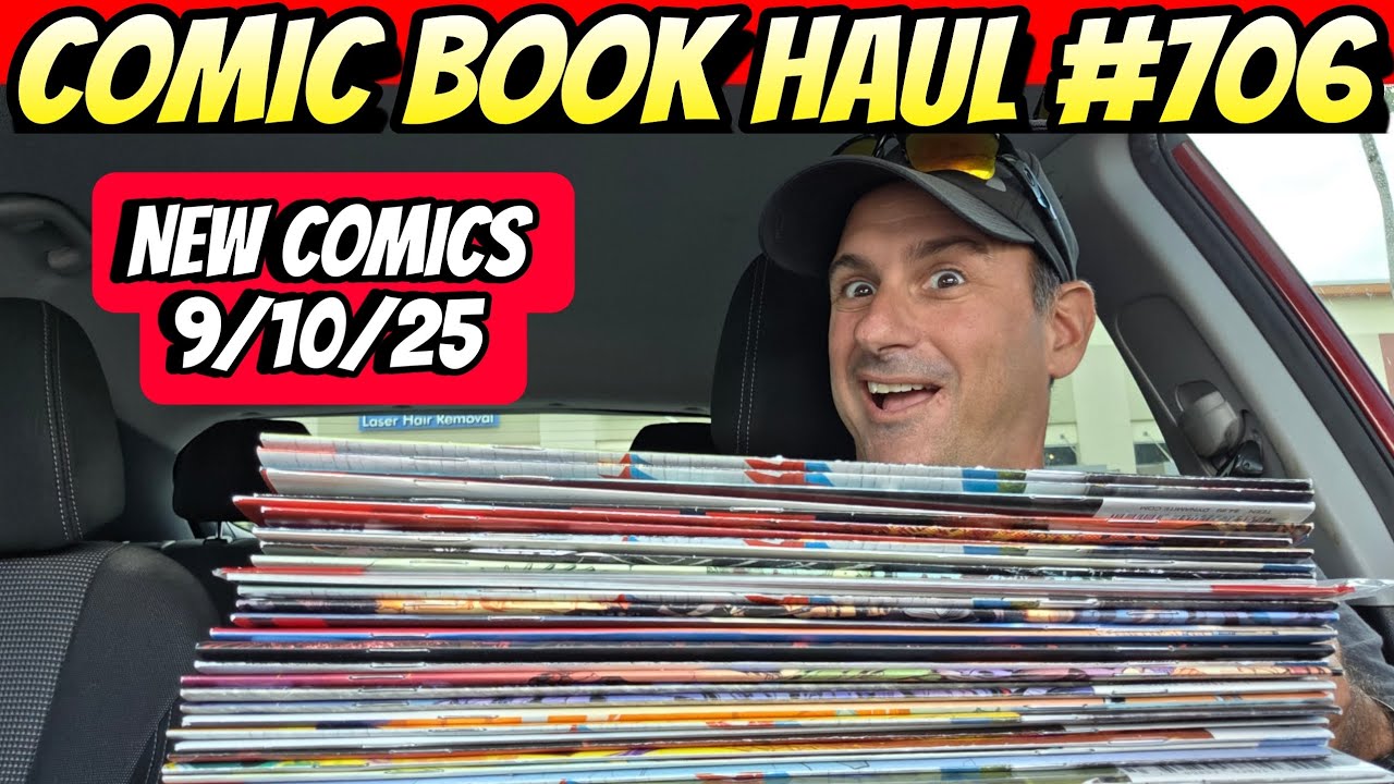 Comic Book Haul #706 No Blind Bags This Week Just a good old