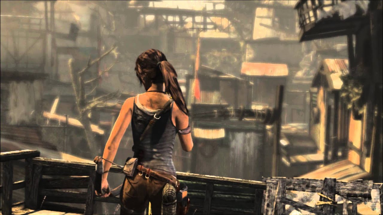 Tomb Raider Shanty Town Fire Arrows Acquired, Roth on Radio Cutscene
