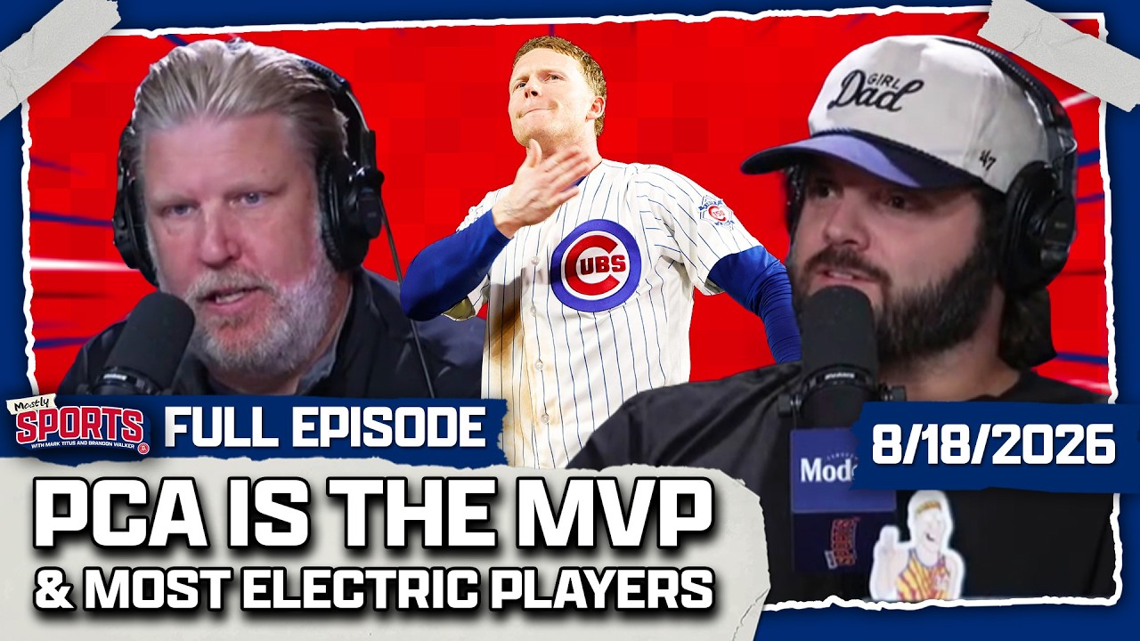 Is PCA Winning The MVP Race? + Brandon Calls Out Brandon Jennings | Mostly Sports EP 714 | 8.18.26