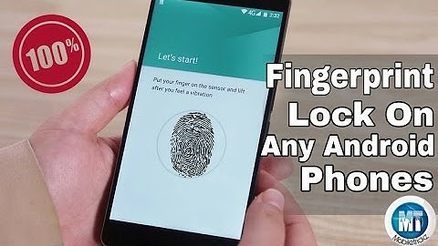 [Hindi]How To Get Real FingerPrint Lock On Any Android Phones! 2016 100% Working ||No Root||