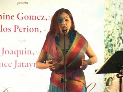 Joscephine Gomez sings J. Estella's Ang Maya with ...