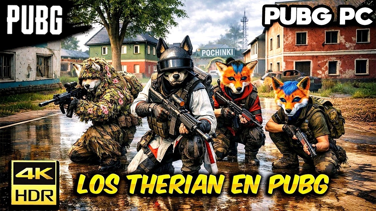 Nos convertimos en THERIANS en PUBG… y fue una locura 🐶