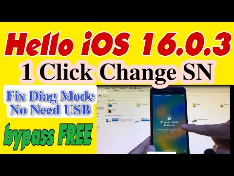 [Windows] iOS 16.0.3 Hello Bypass DONE By Tool FREE | Fix Open USB Serial Device | #vienthyhG