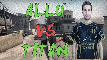 CSGO: POV NiP allu vs Titan (20/8) dust2 @ DreamHack Open Cluj-Napoca 2015