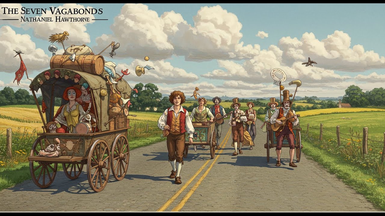 The Seven Vagabonds | Nathaniel Hawthorne | American Short Story (Audiobook)