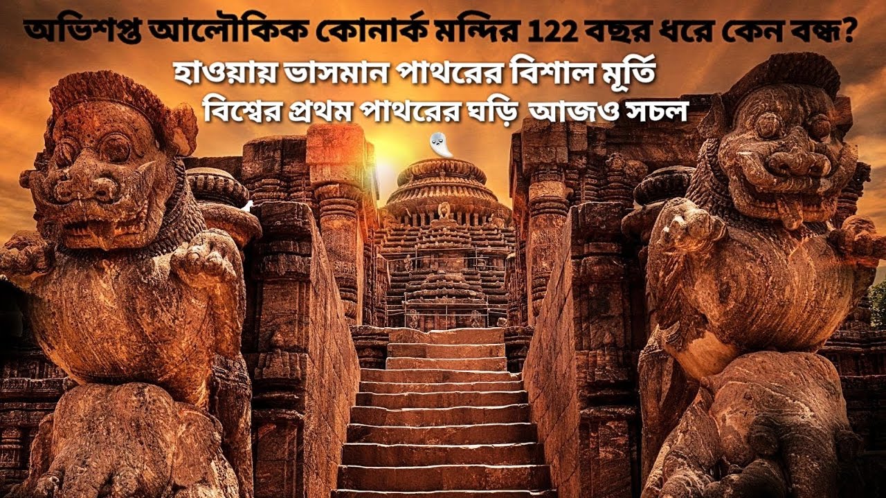 আলৌকিক রহস্যের কোনার্ক সূর্য্য মন্দির আজও কেন বন্ধ 😱 সম্পূর্ণ তথ্য ও ইতিহাস #konarksuntemple