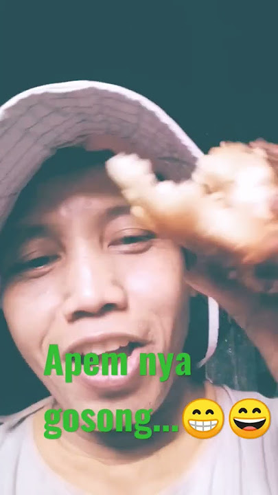 waktu buat kue apem untuk selamatan ruwahan gosong, apem Tante item..apem Tante gosong..🤣😄😁😜 #shorts