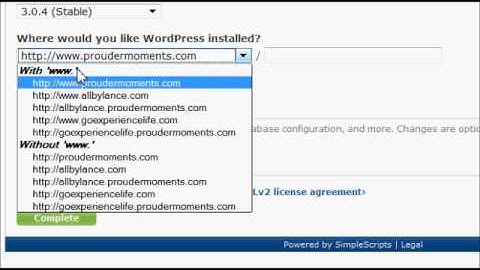 How to install WordPress in 3 minutes on bluehost