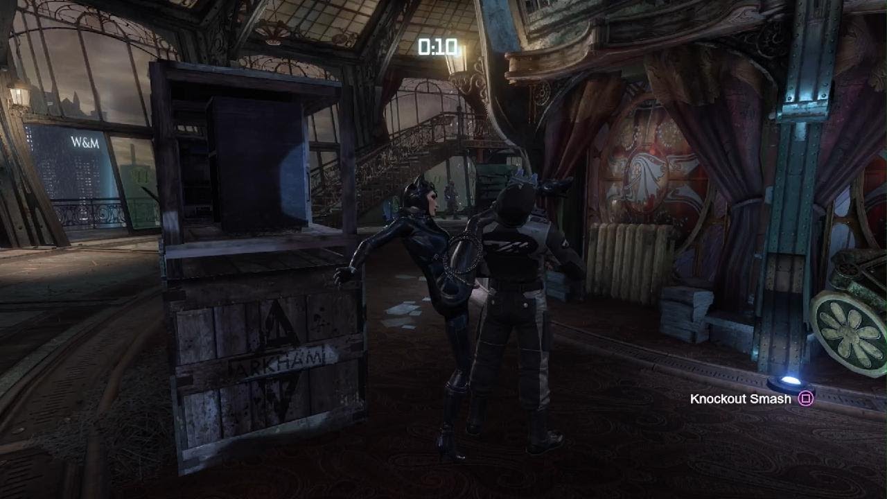 Batman: RTA - Arkham City - Top of the world (Extreme) - Catwoman ...