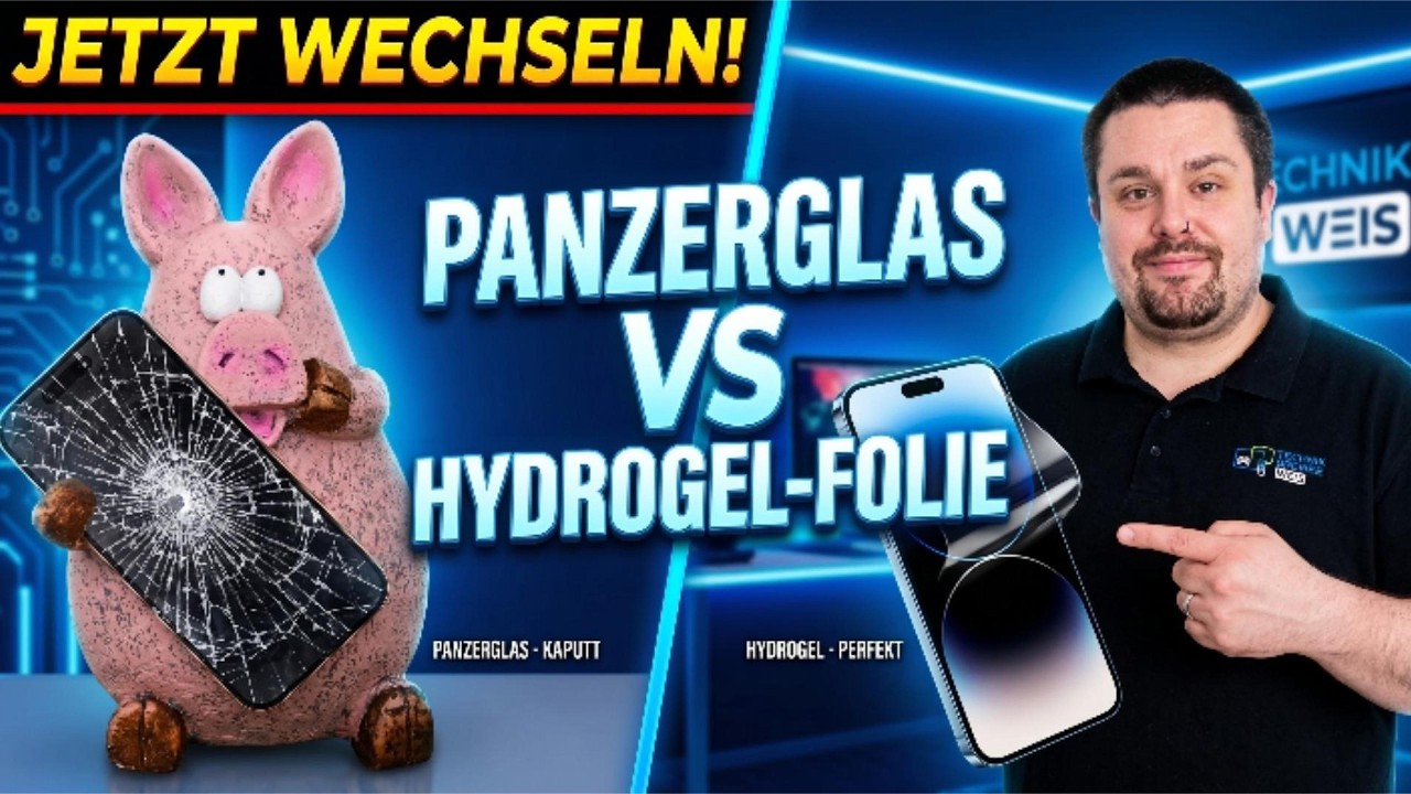 Panzerglas adé? Warum du JETZT auf Hydrogel-Folie umsteigen solltest! 📱💥