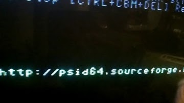 SwinSID testing on C64