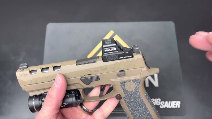 New SIG P320 X5 DH3 Added to Competition Pistol Line￼