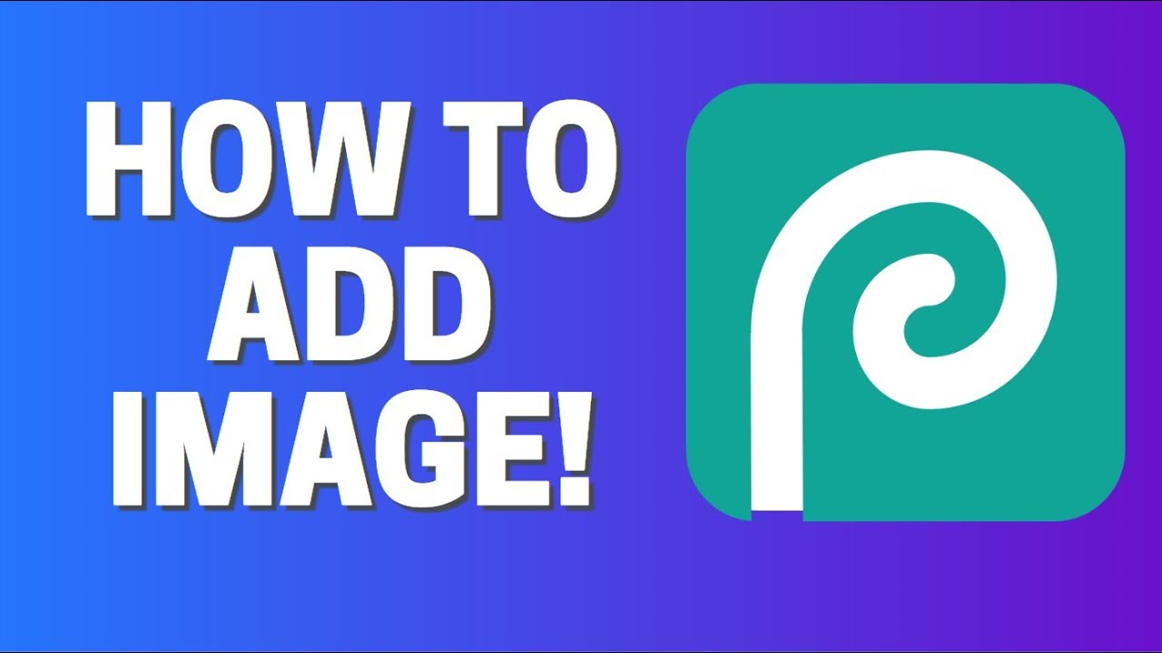 How To ADD Image in PhotoPea YouTube