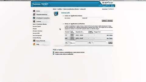 Port forwarding Minecraft (Thomson TG 782T) - With Commentary
