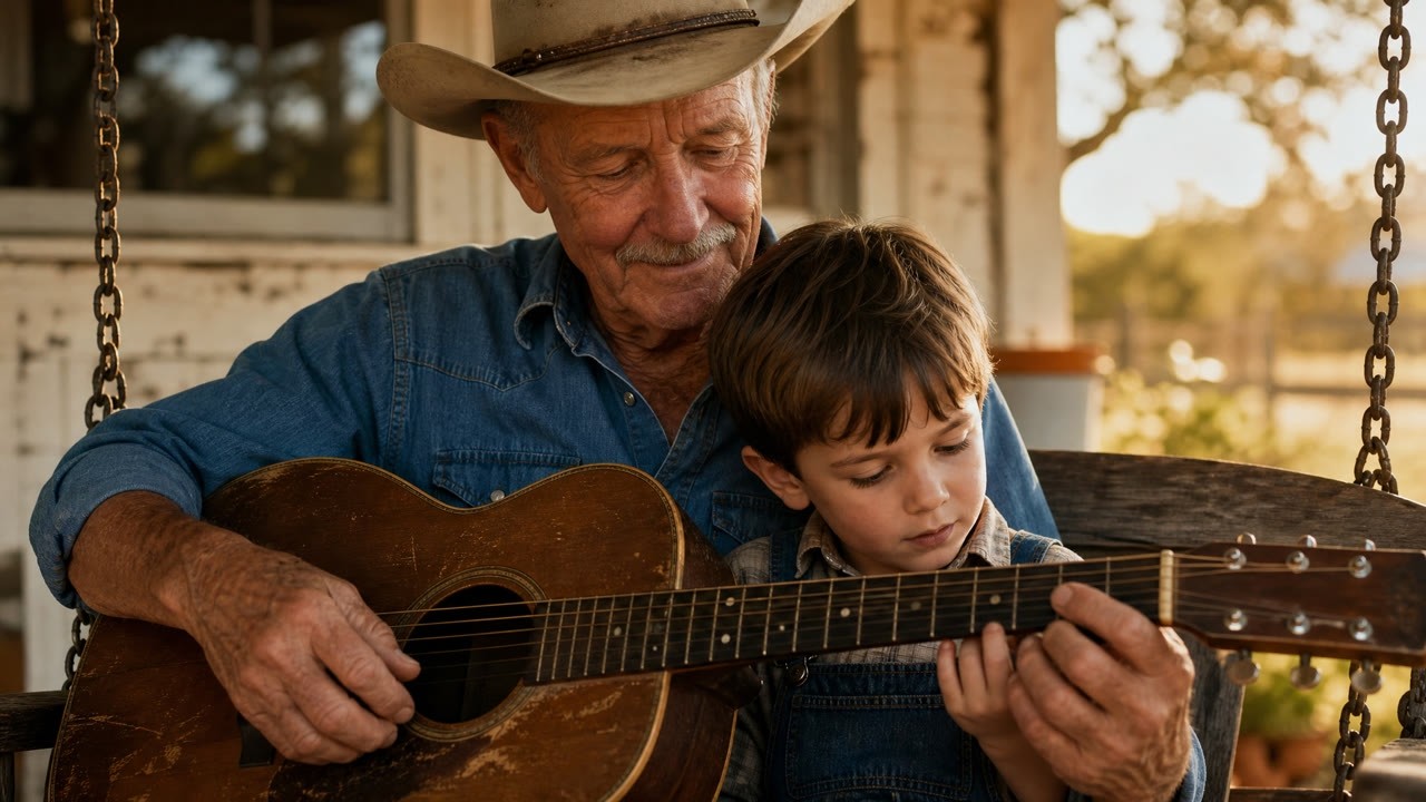 Thumbnail for the country song Grandpa's Gentle Smile